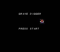 Grave Digger Title Screen
